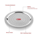 Steel Hole Lid | Lid Covers for Utensils
