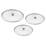 Steel Net Cover Jali| Set Of 3 (20cm, 23cm, 25cm)