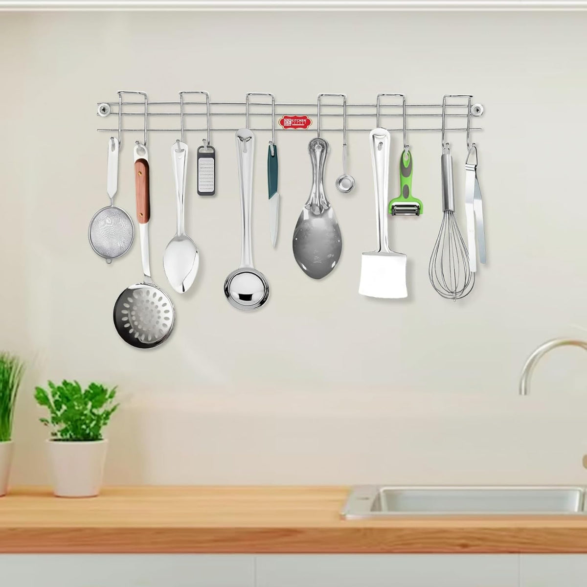 Steel Cutlery Holder