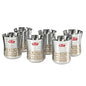 Steel Glass - 6pc ( 300ml )