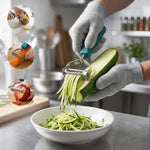 Vegetable Peeler with Stainless Steel Sharp Blades & Julienne Cutter