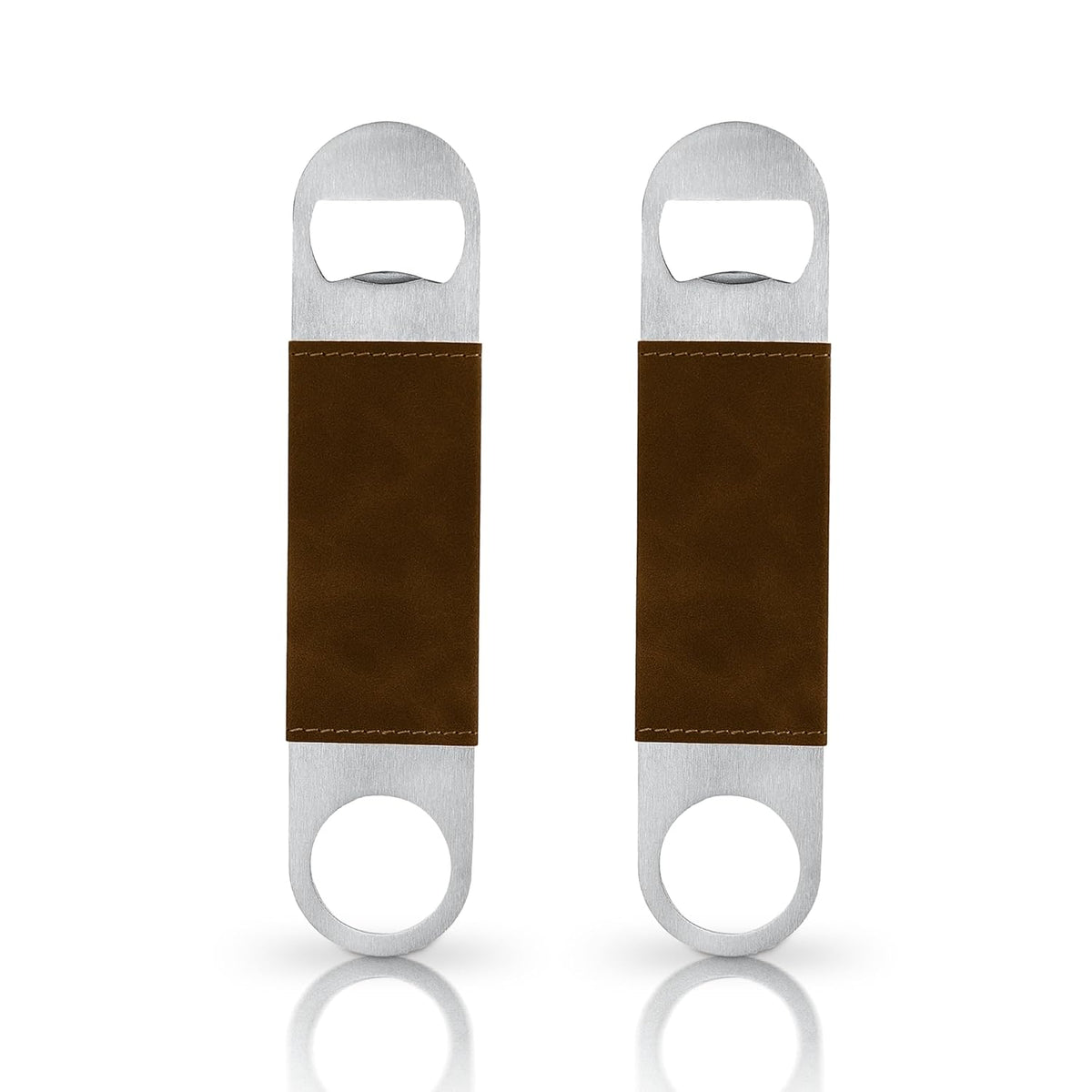 Leather Bottle Opener - 2pc