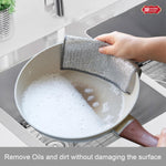 2-in-1 Soap Dispenser with Sponge Holder & 3 Dishwashing Cloths