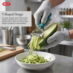 Vegetable Peeler with Stainless Steel Sharp Blades & Julienne Cutter