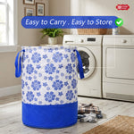 45L Foldable Laundry Basket | with Lid & Handles
