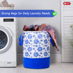 45L Foldable Laundry Basket | with Lid & Handles