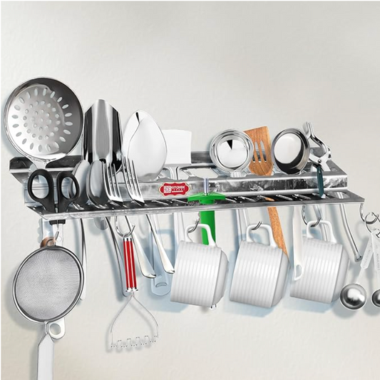 Steel Wall Mounted Cutlery Stand